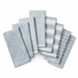 Town & Country Organic Kitchen Towels 8 Pack, in 4 Designs Town & Country Organic Kitchen Towels 8 Pack, in 4 Designs
