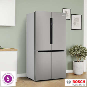 Bosch KFN96VPEAG, Multidoor Fridge Freezer, E Rated in Stainless Steel
