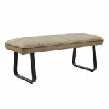 Bench front view