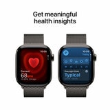 Buy Apple Watch Series 11 GPS + Cellular, 42mm Slate Titanium Case with Slate Milanese Loop, MF8U4MP/A at costco.co.uk