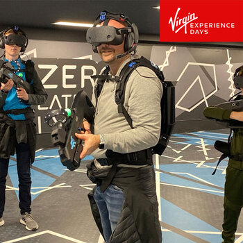 Virgin Experience Days Ultimate Free Roam Virtual Reality Experience for Four People at Zero Latency (12 Years +)