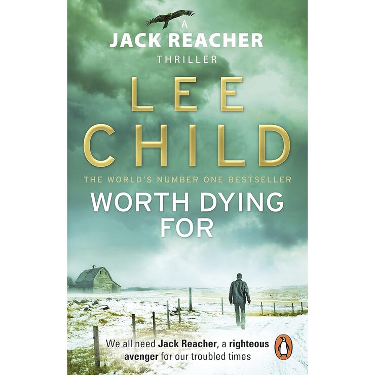 Lee Child, Jack Reacher Paperback in 3 Options: Killing Floor, Tripwire or Worth Dying For Lee Child, Jack Reacher Paperback in 3 Options: Killing Floor, Tripwire or Worth Dying For