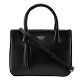 Osprey London Coast Leather Women's Grab Handbag, Black
