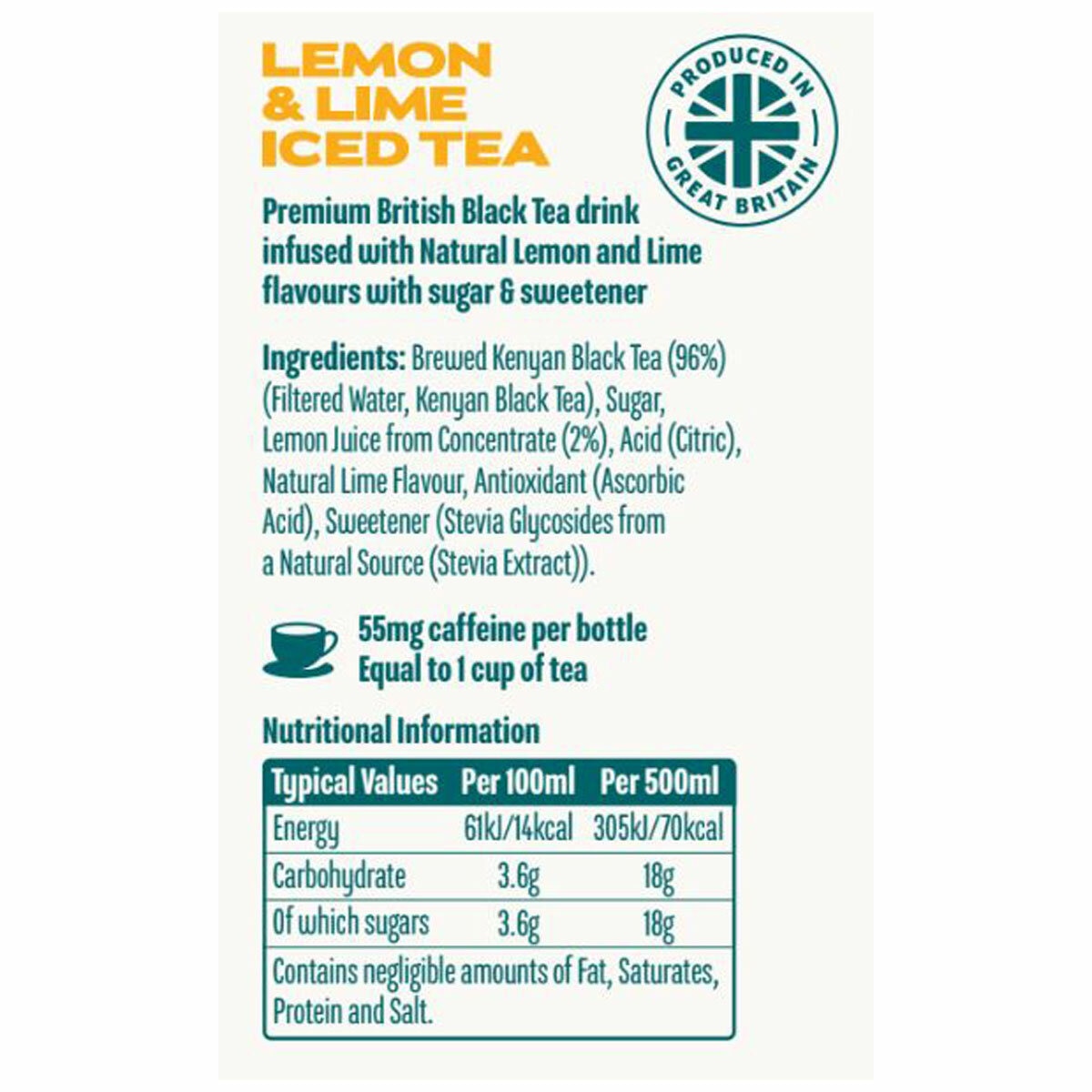 Ingredients and Nutritional Information