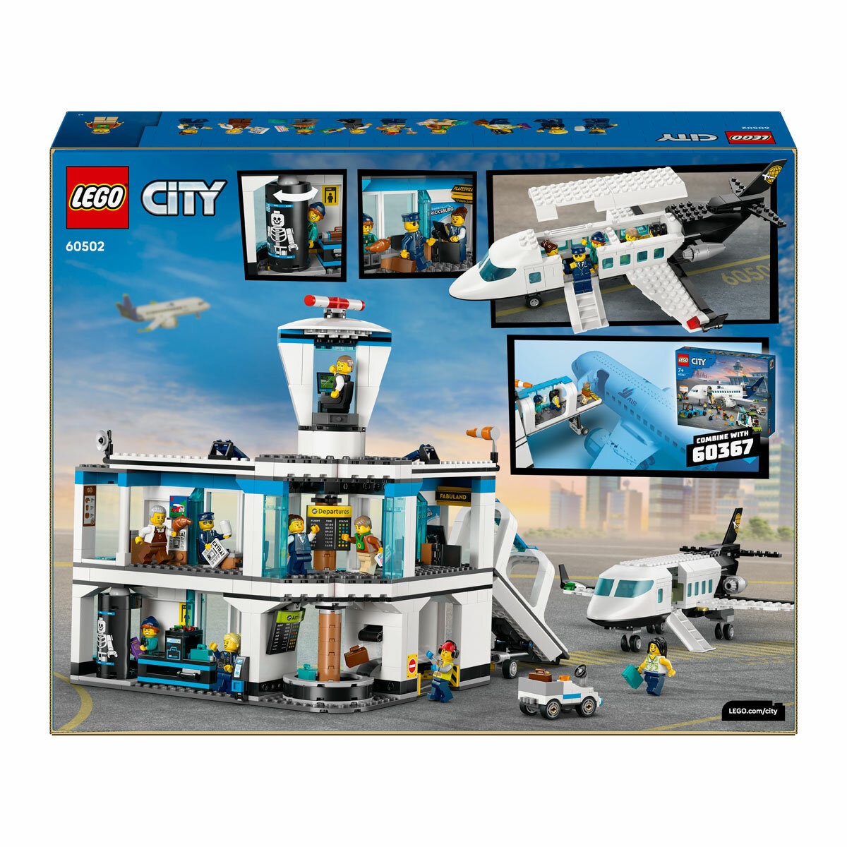 LEGO City Airport with Plane - Model 60502 (8+ Years )