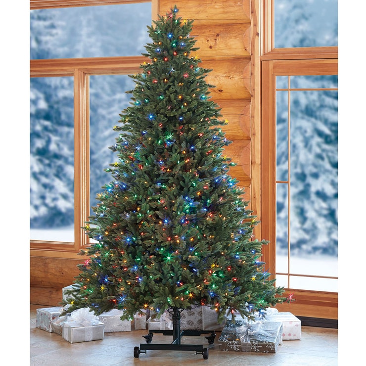 Aspen 7ft 6 Inches (2.3 m) 9ft (2.7 m) PreLit 850 LED Dual Colour