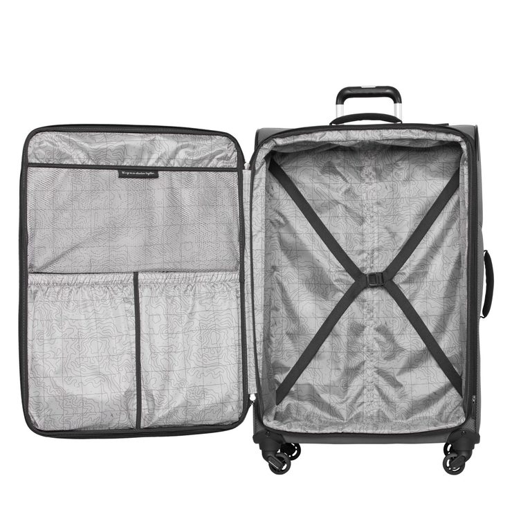 Ricardo Olympic 2 Piece Softside Suitcase Set, Charcoal Costco UK