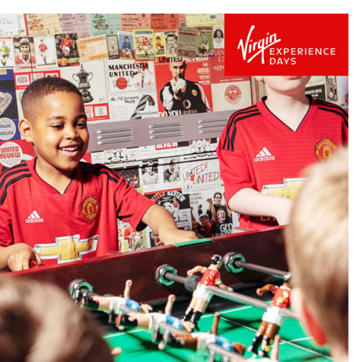 Virgin Experience Days Manchester United Football Club Stadium Tour with Meal in Red Café for Two People (16 Years +)