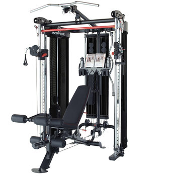 Installed Inspire FT2 Functional Trainer with Bench