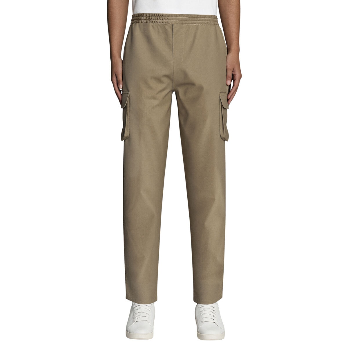 Aeropostale Men's Cargo Jogger in Beige