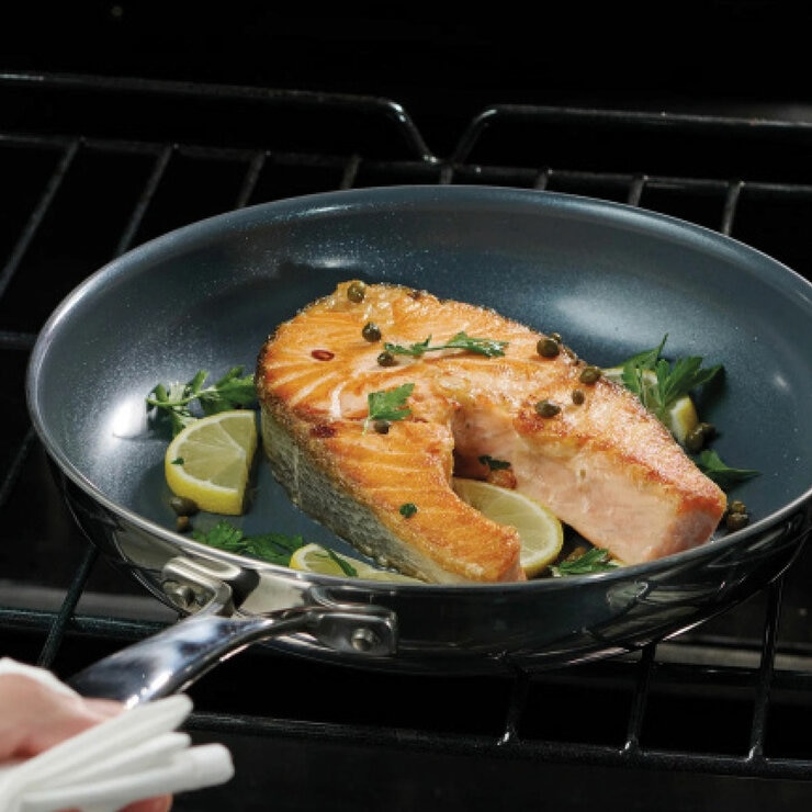 Tramontina Ceramic Hard Anodised Fry Pan Set, 2 Piece