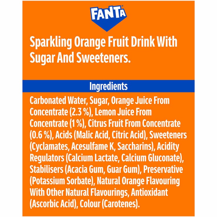 Fanta, Dr Pepper, Sprite Variety Pack, 30 x 330ml