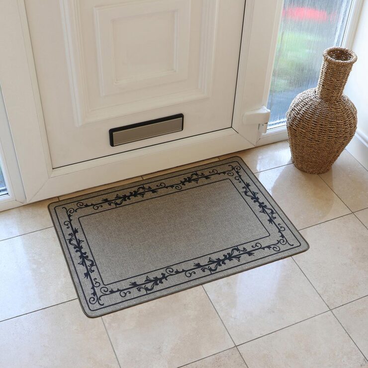 JVL Elegance Doormat and Runner Mat Pack in Border Design Costco UK