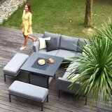 With height adjustable table