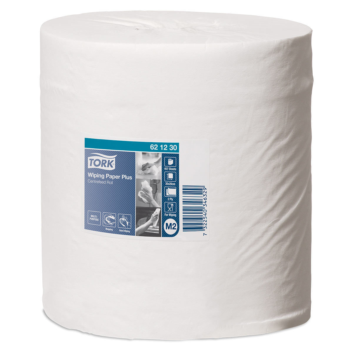 Tork Wiping Paper Plus CentreFeed in White, 6 x 157.5m Pallet Deal (30 Units)