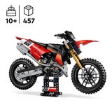 LEGO Technic Ducati Desmo450 MX Factory Motorcycle - Model 42238 (10+ Years) LEGO Technic Ducati Desmo450 MX Factory Motorcycle - Model 42238 (10+ Years)