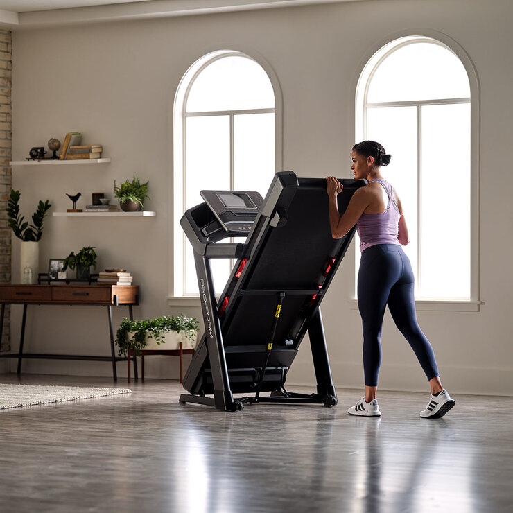 Installed ProForm Pro Trainer 1000 Treadmill