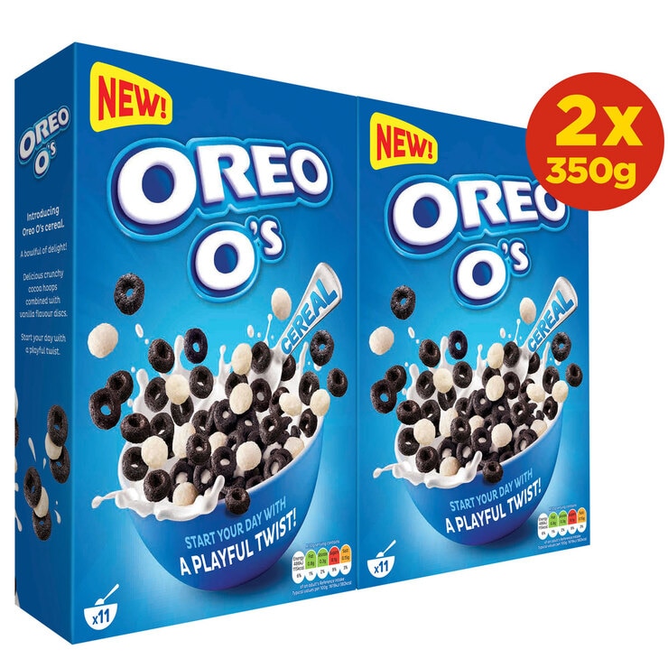 Oreo O's Cereal, 2 x 350g Costco UK