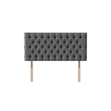Pocket Spring Bed Company Florence Grey Fabric Headboard
