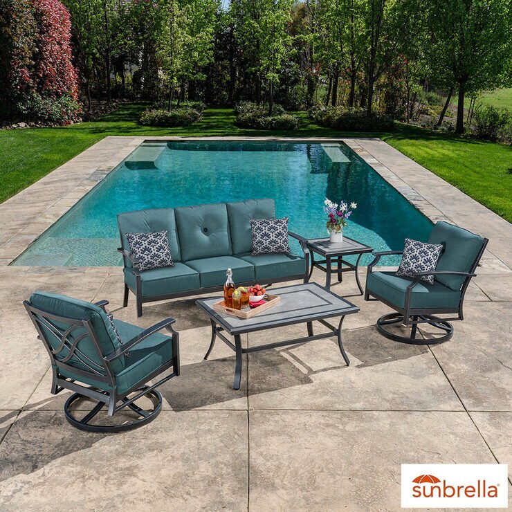 SunVilla Hamilton 5 Piece Deep Seating Patio Set Costco UK