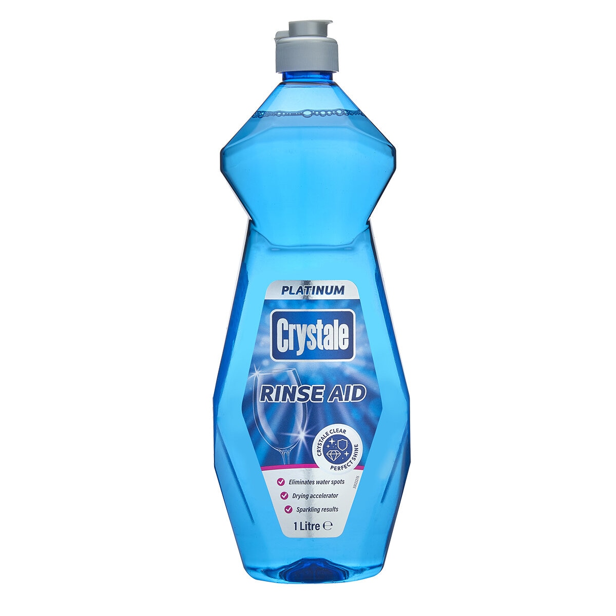 Crystale Platinum Dishwasher Rinse Aid, 1L