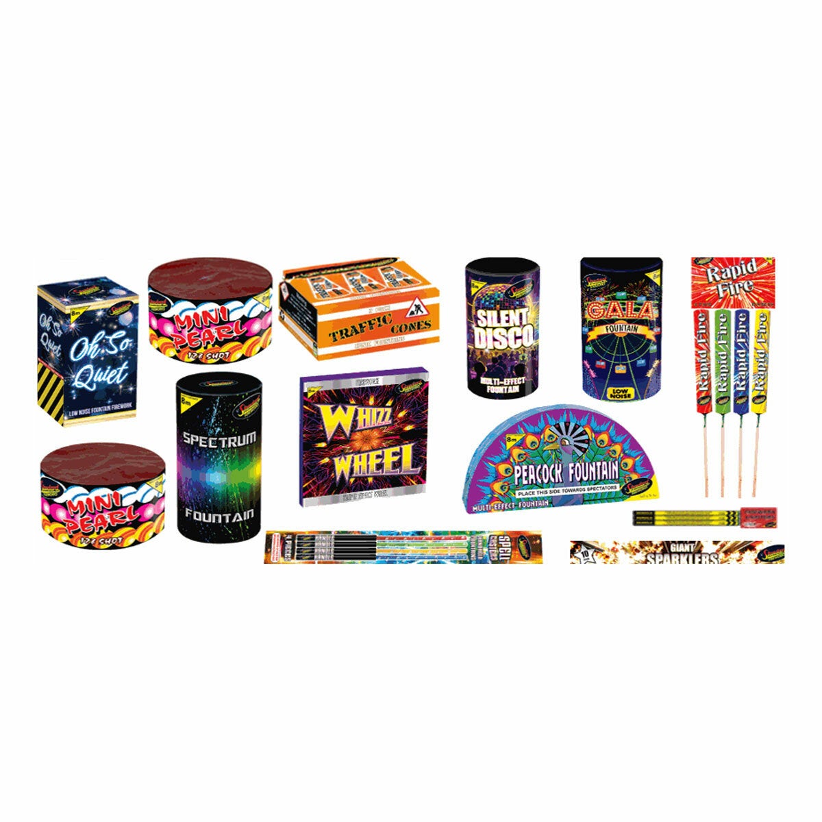 Quiet Night Kit Fireworks