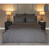 Belledorm 540 Thread Count Cotton 3 Piece Bed Set, Super King in Charcoal