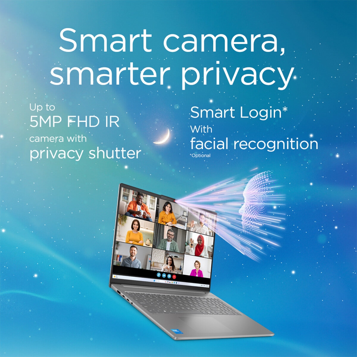 Lenovo IdeaPad Slim 5, Intel Core i7, 16GB RAM, 512GB SSD, 14 Inch Laptop, 83HR00BGUK