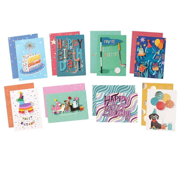 All Occasion Handmade Greeting Card, 40-count