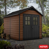 Keter Newton 7ft 6" x 11ft (2.3 x 3.5m) Storage Shed