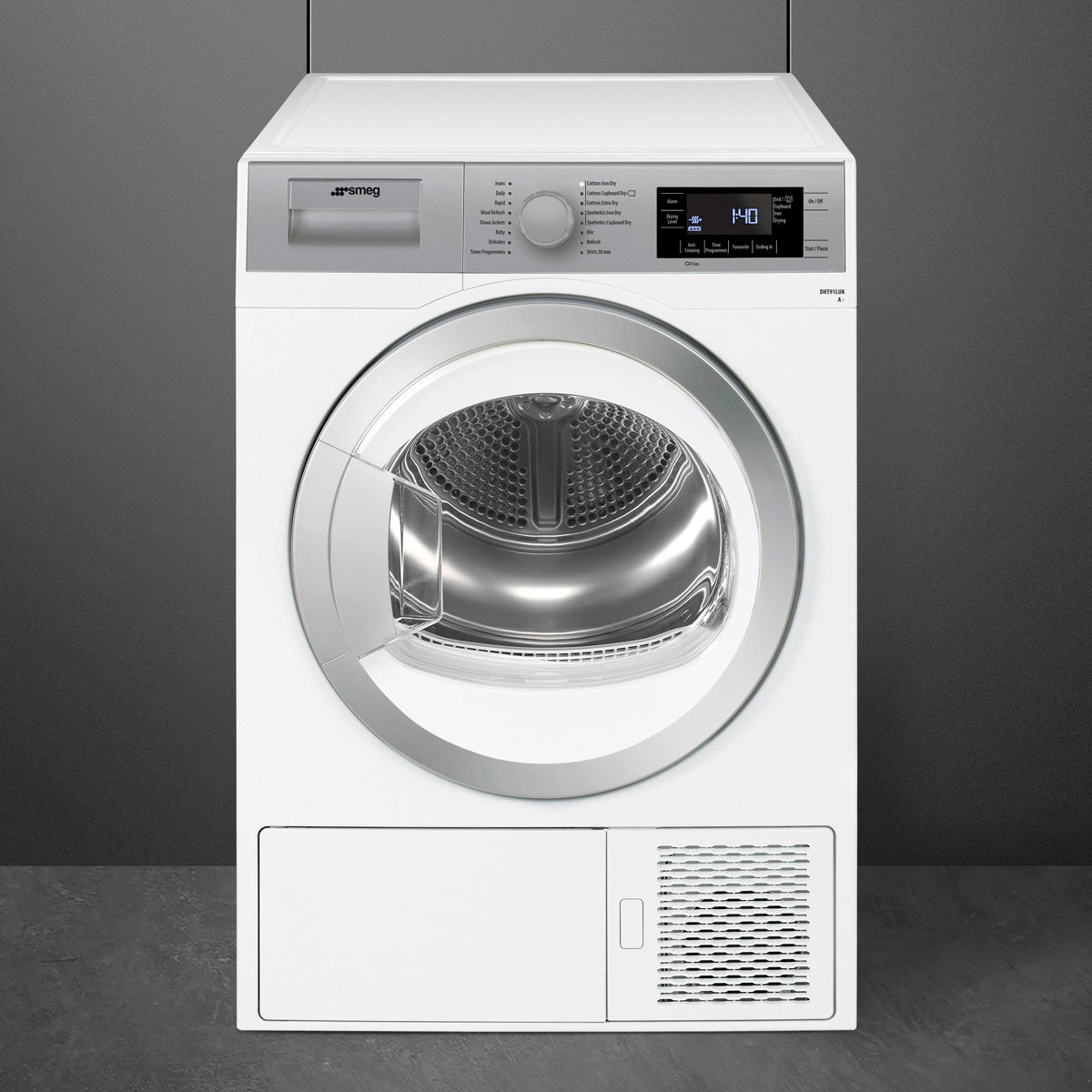 Smeg DHT91LUK, 9kg, HeatPump Tumble Dryer A+ Rating in White Costco UK