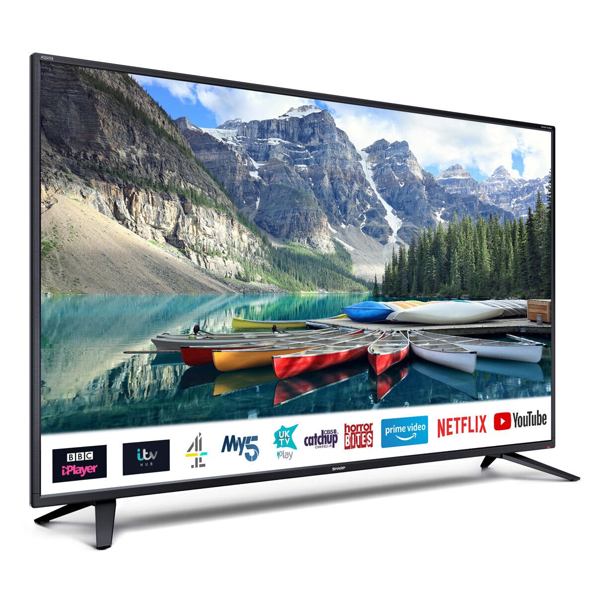 Sharp 4TC55BJ2KF2FB 55 Inch 4K Ultra HD Smart TV Costco UK