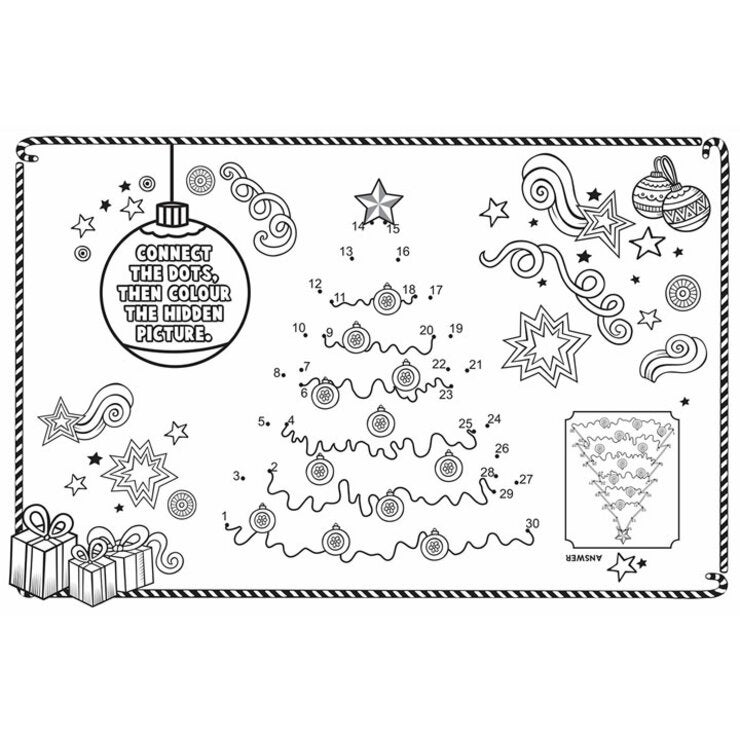 Page Spread of Giant Christmas activity pad Page Spread of Giant Christmas activity pad