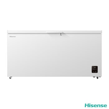 Hisense FC650D4AWLYE, 500L High Capacity Chest Freezer, E Rated in White