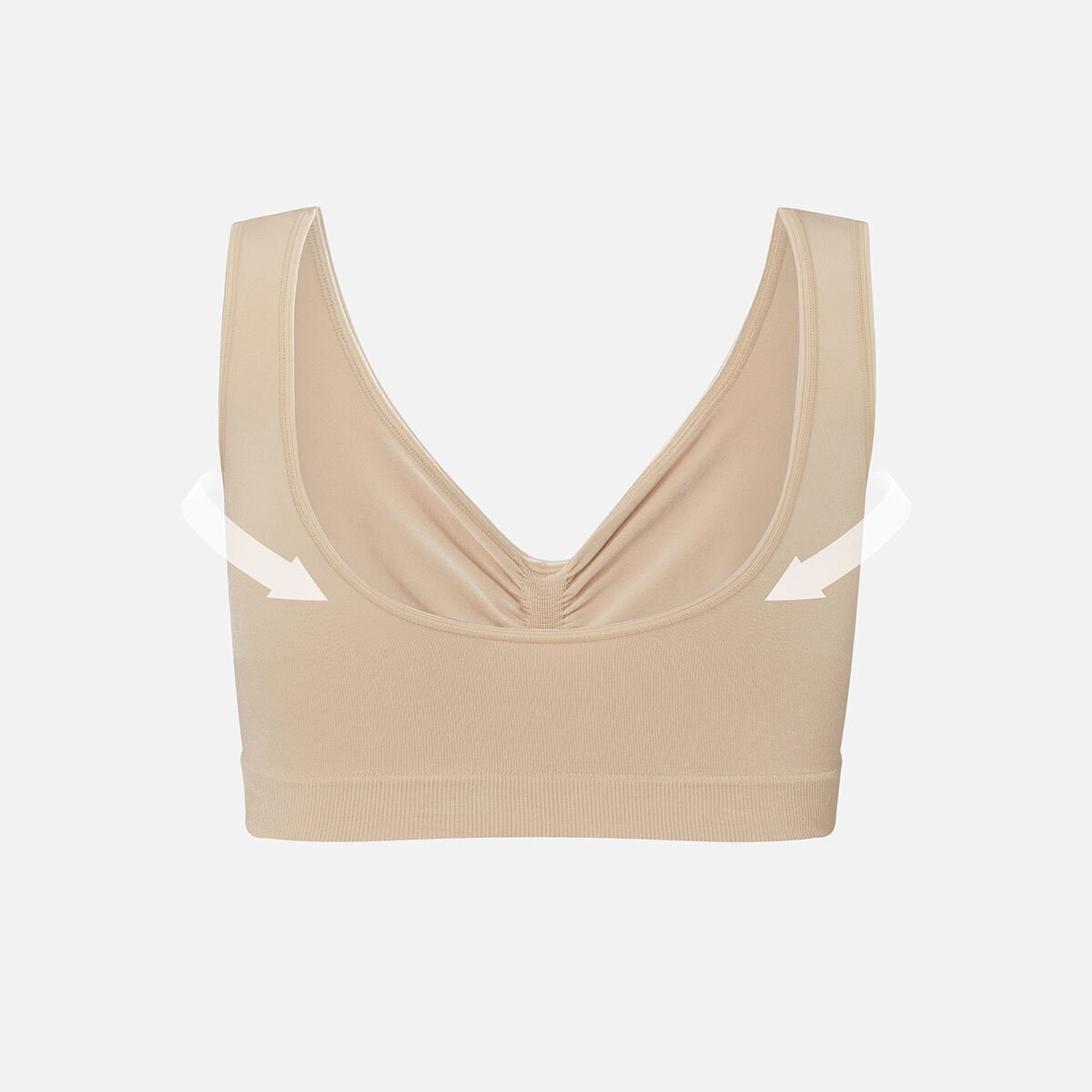 Evenlina supersoft seamless support bralette