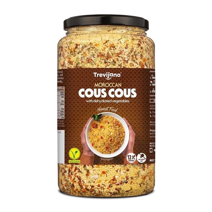 Trevijano Moroccan Cous Cous, 1kg Trevijano Moroccan Cous Cous, 1kg