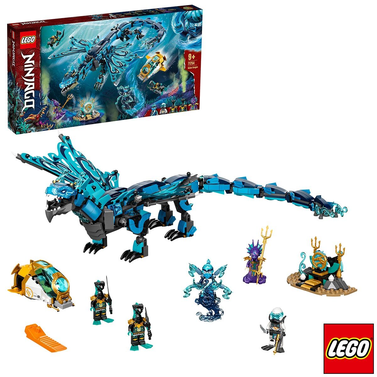 LEGO Ninjago Water Dragon Model 71754 9 Years Cost