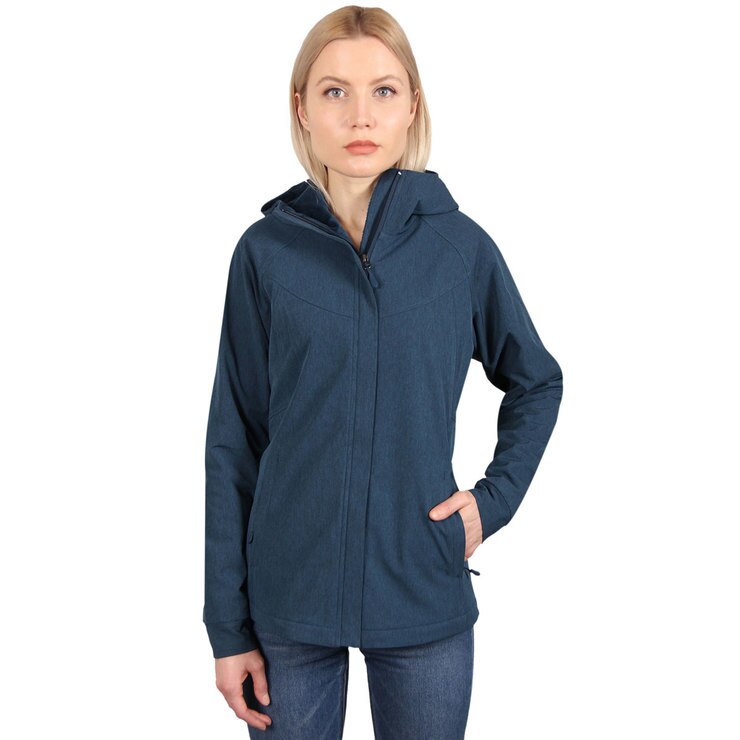 Kirkland Signature Women's Softshell Jacket in Teal Costco UK
