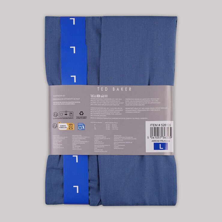 Ted Baker Men's Woven Trousers 2 Pack in Blue
