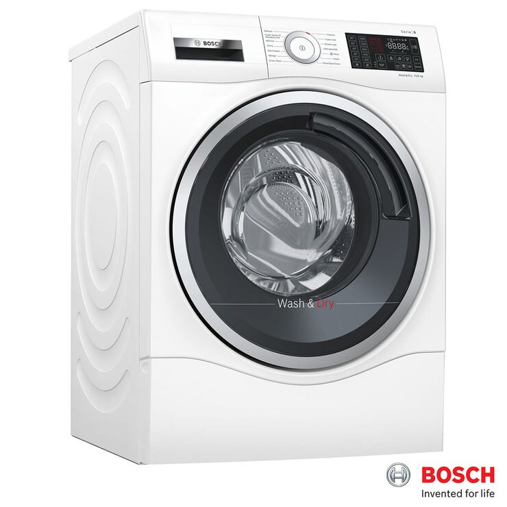 Bosch WDU28560GB, 10kg/6kg, 1400rpm Washer Dryer A+ Rating in White