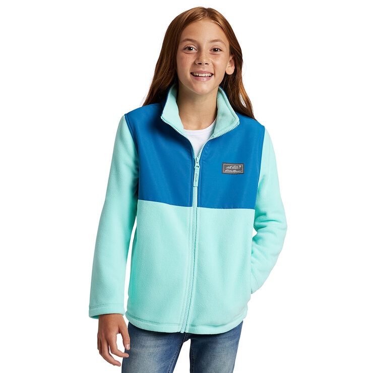 Eddie Bauer Full Zip Youth Fleece Jacket in 4 Colours & 4 Sizes