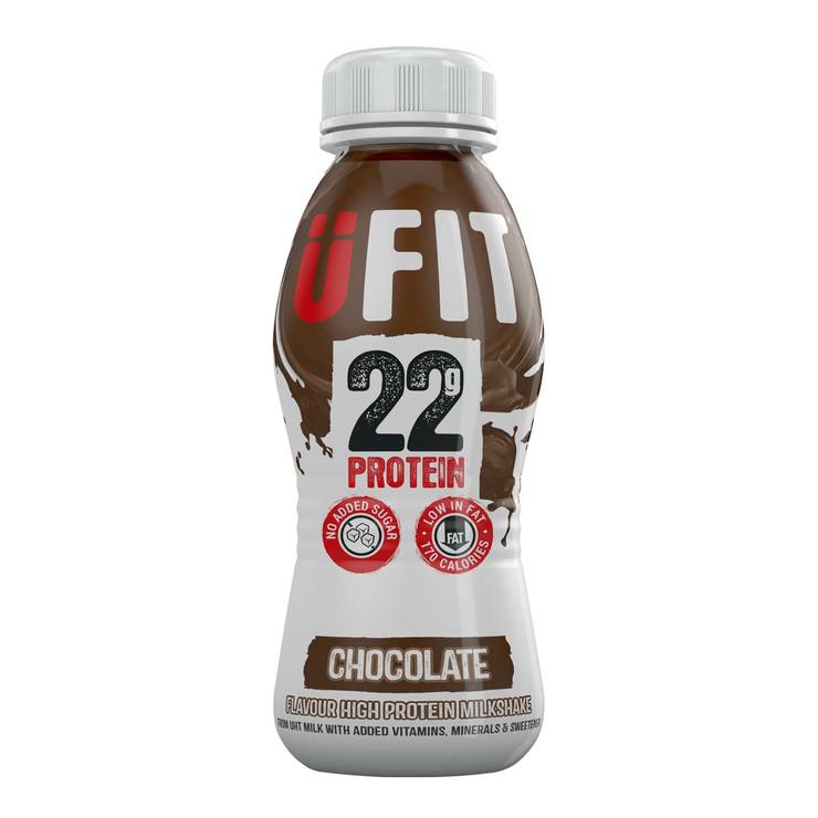 1 individual UFIT Milkshake Chocolate flavour 1 individual UFIT Milkshake Chocolate flavour