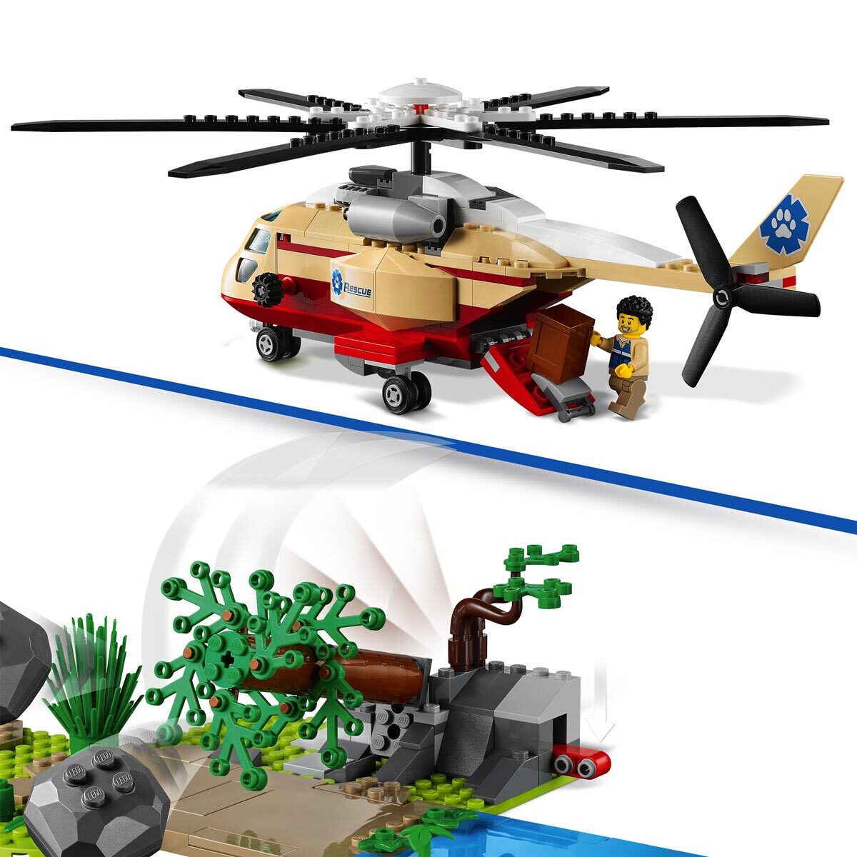 Buy LEGO City Wildlife Rescue Operation Close up 2 Image at costco.co.uk