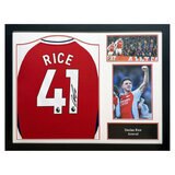 Declan Rice signed Arsenal shirt