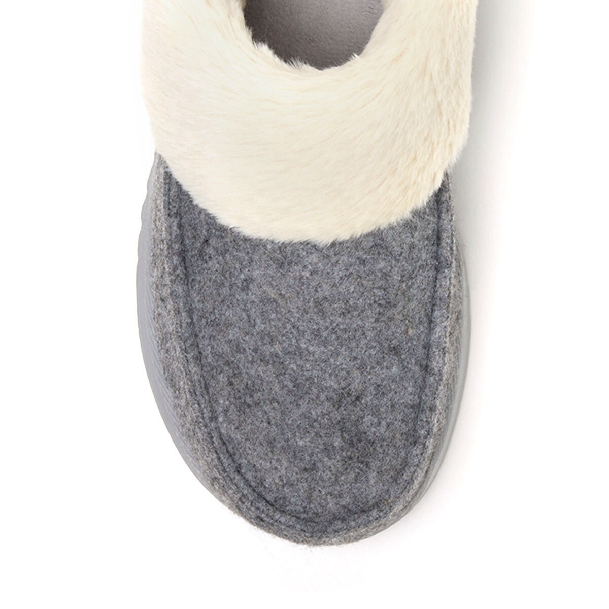 Dearfoam Ladies Clog Slipper in Grey Costco UK