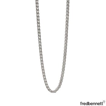 Fred Bennett Sterling Silver Heavyweight Spiga Link Chain Necklace