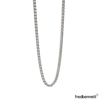 Fred Bennett Sterling Silver Heavyweight Spiga Link Chain Necklace