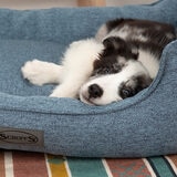 Scruffs® Manhattan Medium Box Pet Bed in Blue, 60cm x 50cm