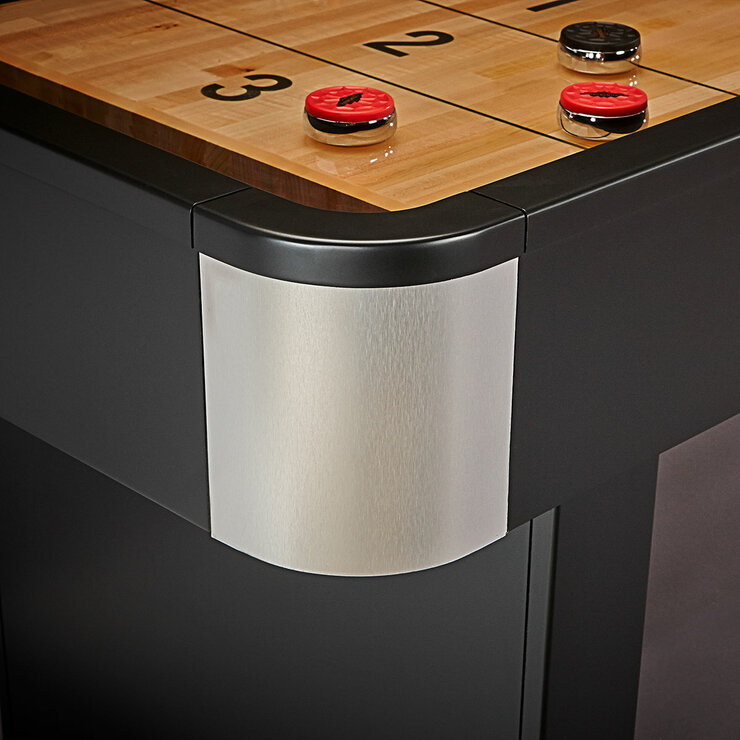 Installed Brunswick Delray Shuffleboard in 2 Sizes