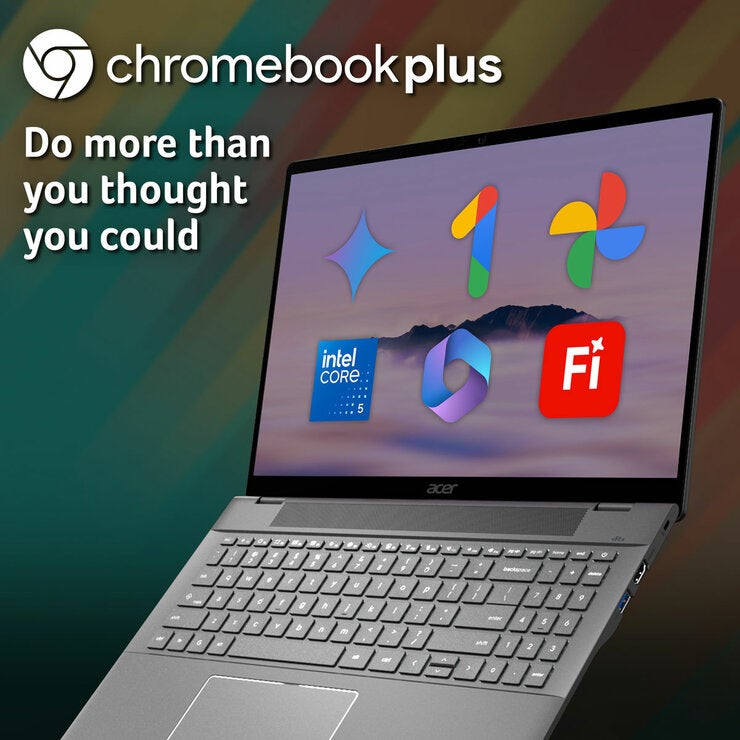 Acer Chromebook Plus, Intel Core 5, 8GB RAM, 128GB SSD, 16 Inch Laptop, NX.JCMEK.006 Acer Chromebook Plus, Intel Core 5, 8GB RAM, 128GB SSD, 16 Inch Laptop, NX.JCMEK.006